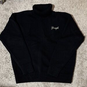 Black Youngla Signature Turtleneck